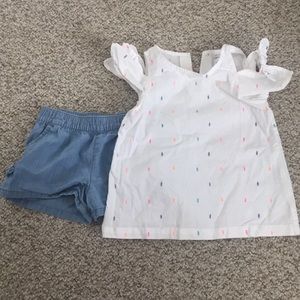 Carters short set